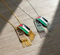 Palestinian Heritage Silver Necklace