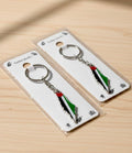 Palestine Map Keychain