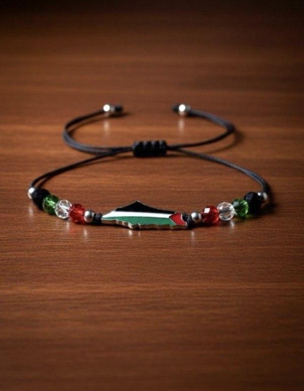 Palestine Beaded Bracelet - Elegance with Meaning