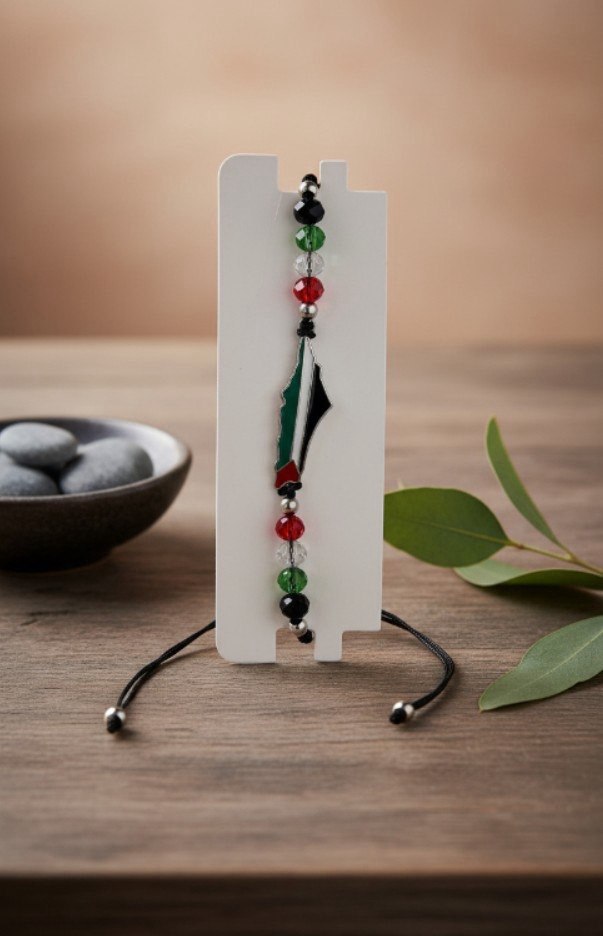 Palestine Beaded Bracelet - Elegance with Meaning