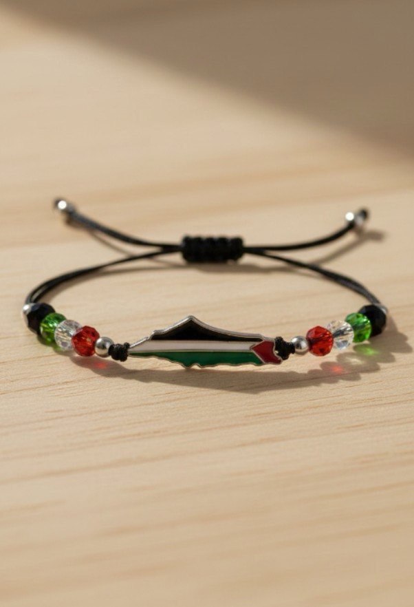 Palestine Beaded Bracelet - Elegance with Meaning