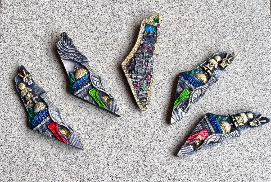 Palestine Map Magnet